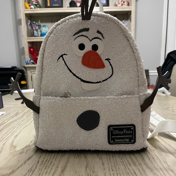 Loungefly Handbags - Loungefly Olaf book bag